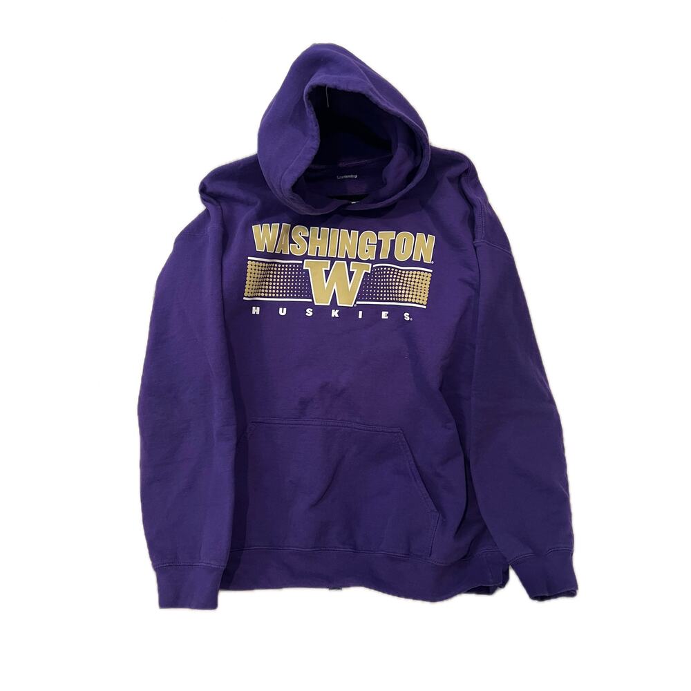 Washington Huskies Captivating Pullover Hoodie Mens XL